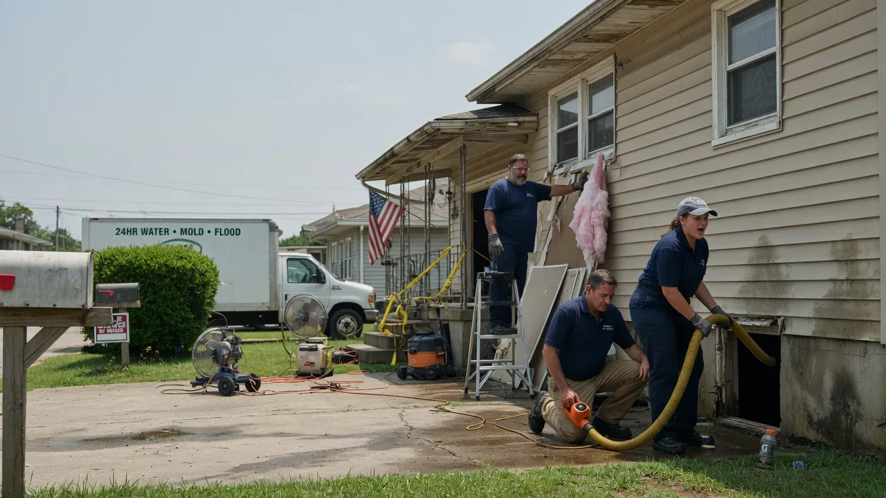 Water Damage Repair in Tyler Hill, PA near me